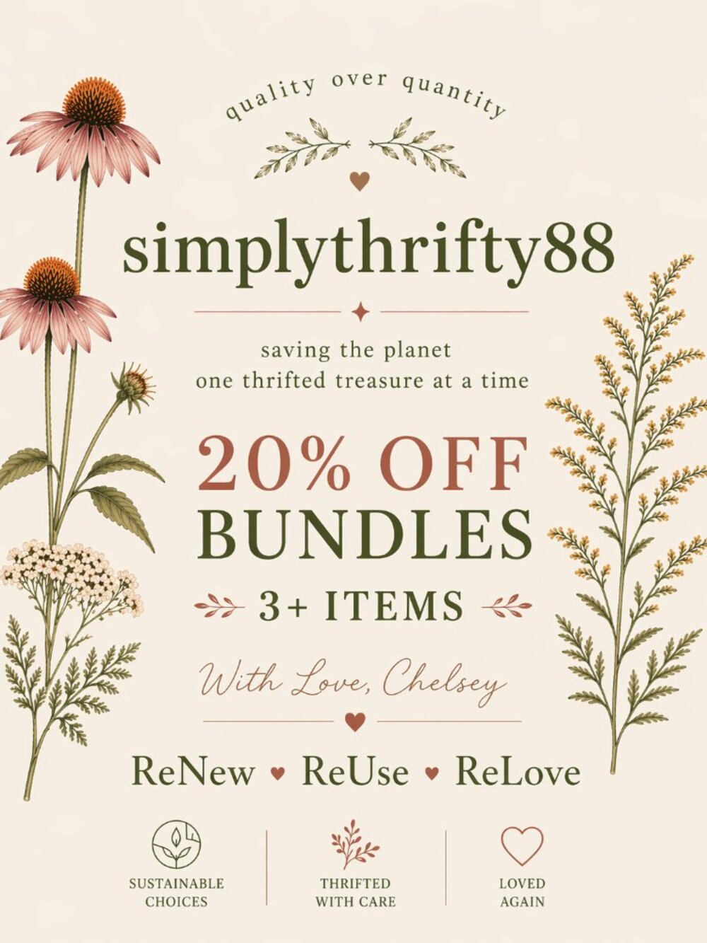 ✨ 20% OFF BUNDLES (3+ ITEMS) ✨